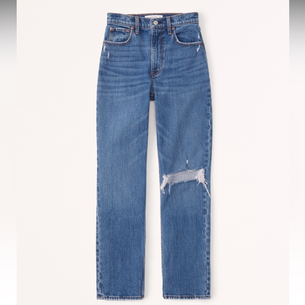 Curve Love Ultra High Rise 90s Straight Jean